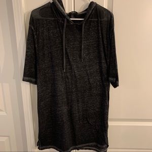 Forever 21 Hooded Shirt